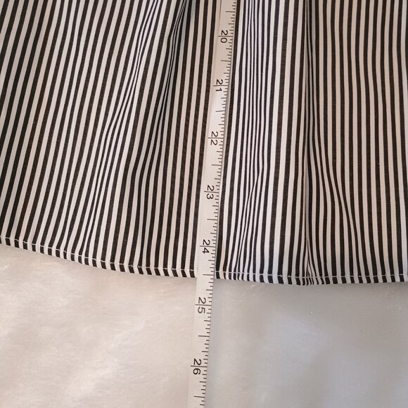 Haute Monde Striped Off the Shoulder Long Sleeve Top size Small - Picture 10 of 12
